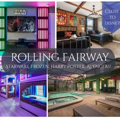 9BR Themed Close to Disney World! Movie Theatre!