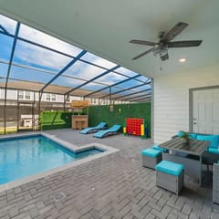 Newly Remodeled 5BR Villa w/ Pool Near Disney
