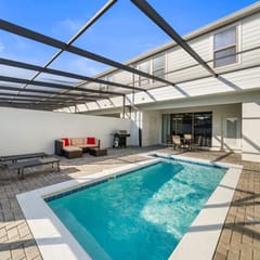 5BR Resort Villa w/ Pool Near Disney