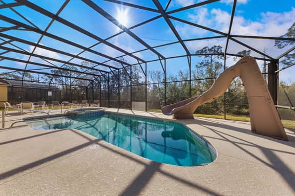 Private Water Slide | 6BR Luxury Villa Near Disney - Image 4