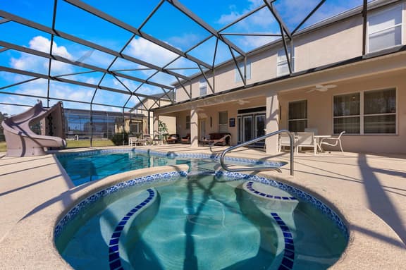 Private Water Slide | 6BR Luxury Villa Near Disney - Image 1