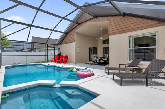 4BR Family Retreat with Private Pool, Near Disney - Image 1