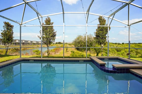 7BR Lakeview Villa + Heated Pool | 15min to Disney - Image 1