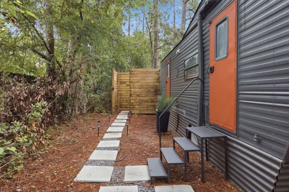 Rustic Retreat by The Krates | Outdoor Rain Shower - Image 1